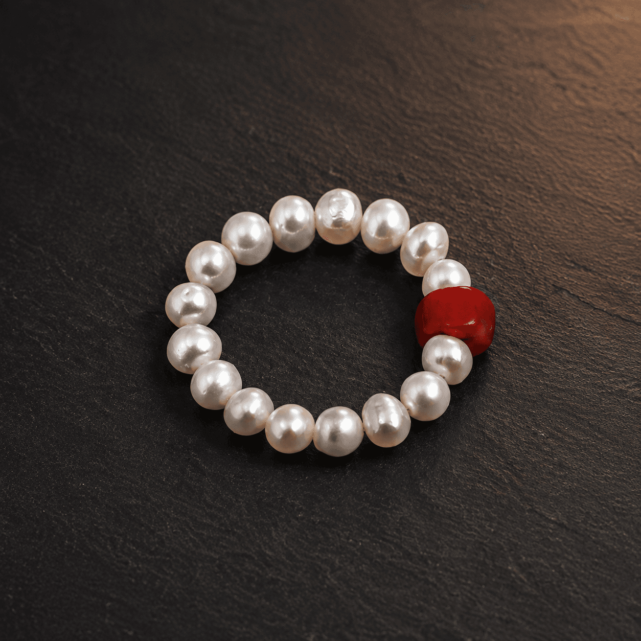 Little Red Accent Ring